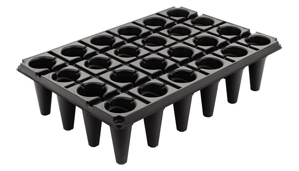128 Cells PS Strawberry seed tray plant seed growing trays for gardeners/growers/farmers.