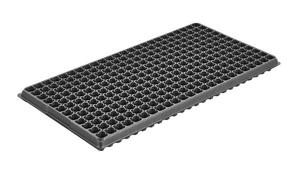 288 Cells Plant Growing Trays Black Plastic nursery Tray wCellsale price
