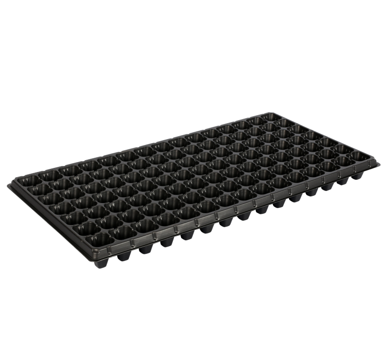 Seed Plastic Tray 105 Cells PS Seedling Starter tray Black Plant